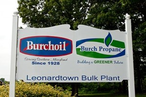 Burch Propane Sign