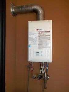 tankless water heater propane